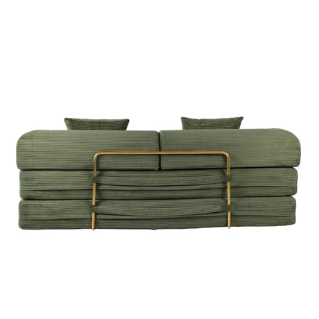 Foldable Memory Foam Sofa Bed With Pillows - Omega Lifestyles