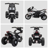 Battery-Powered Kids Ride-On Motorcycle With High Traction Wheels - Omega Lifestyles