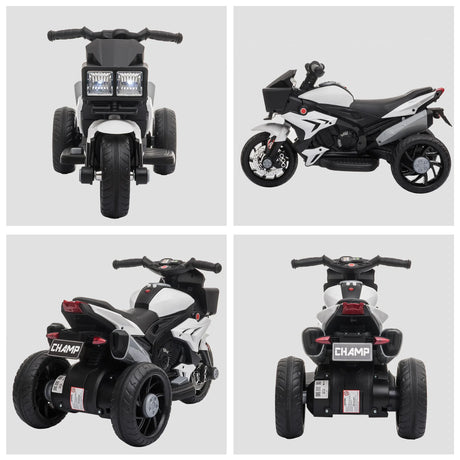 Battery-Powered Kids Ride-On Motorcycle With High Traction Wheels - Omega Lifestyles