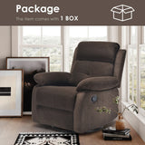 Small Swivel Rocker Recliner Chair For Small Spaces - Omega Lifestyles