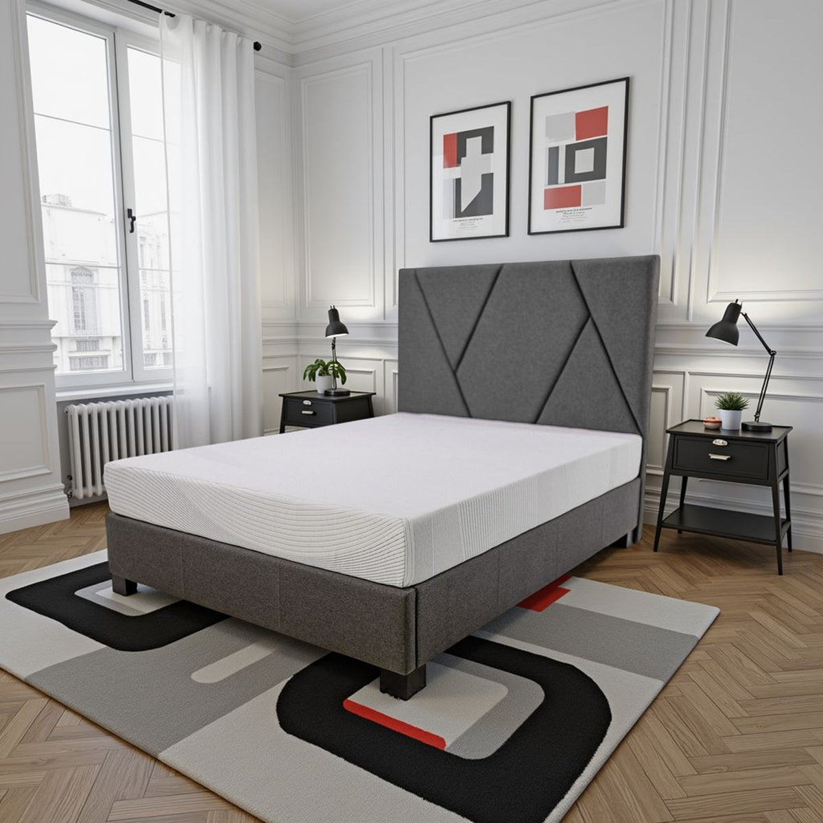 Medium 8-Inch Cooling Copper Infused Memory Foam Twin XL Mattress
