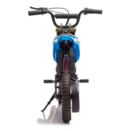 Kids Off-Road Electric Ride-On Motorcycle With Suspension - Omega Lifestyles