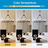 Farmhouse Matte Black Wagon Wheel 12-Light Chandelier - Omega Lifestyles