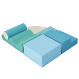 Indoor Soft Foam Climb And Crawl Playset For Kids - Omega Lifestyles