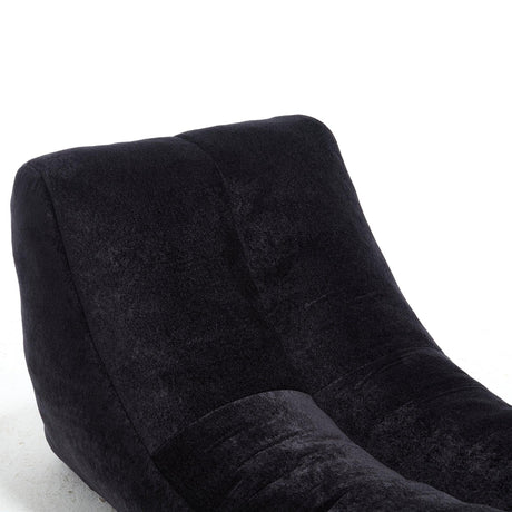 Creative Black Polyester Adult Bean Bag Chair Sofa - Omega Lifestyles