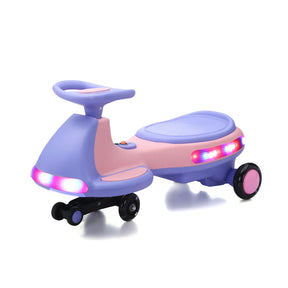 12V Kids Electric Ride-On Wiggle Car With Bluetooth Lights - Omega Lifestyles