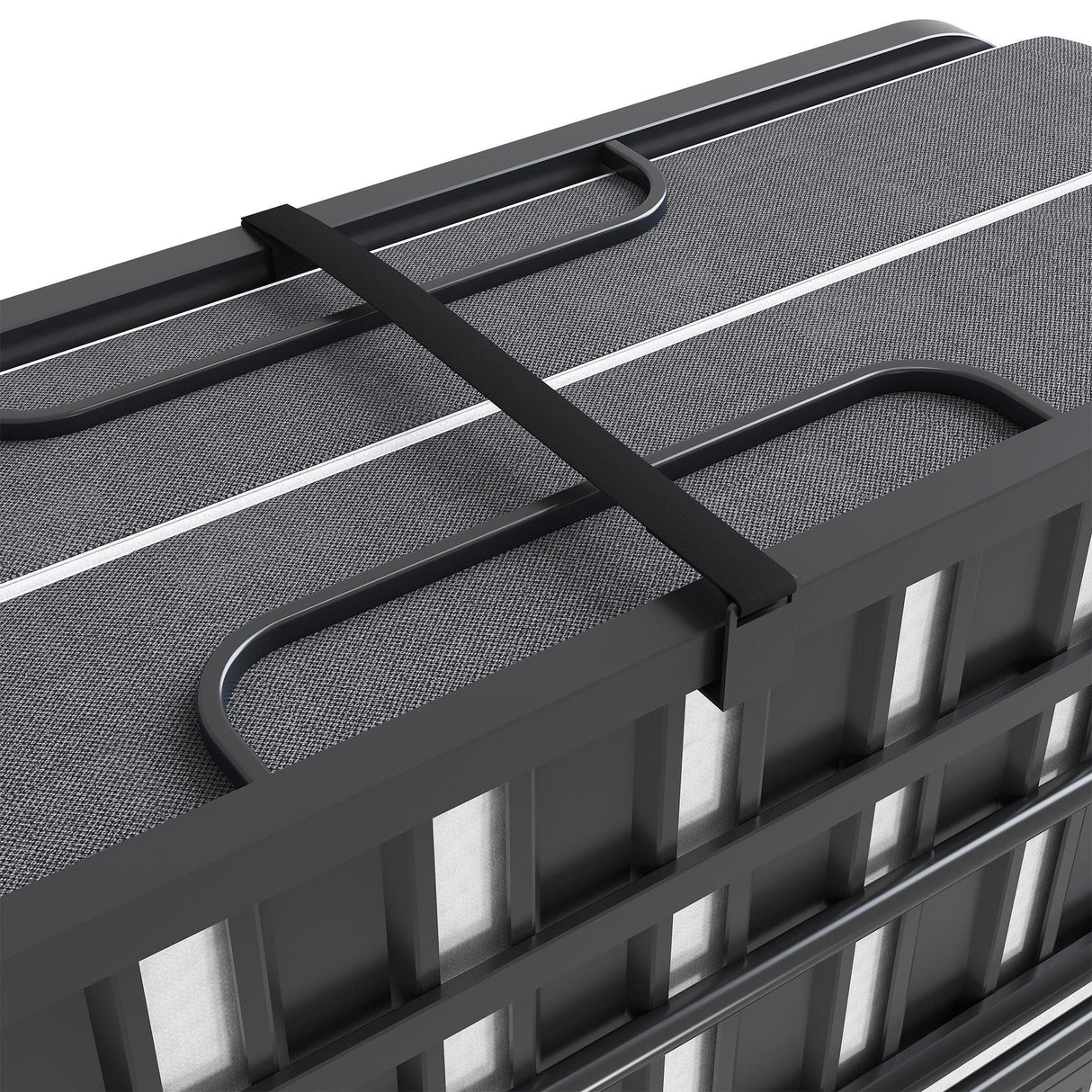 Twin Medium 5-Inch Memory Foam Folding Bed Frame - Omega Lifestyles