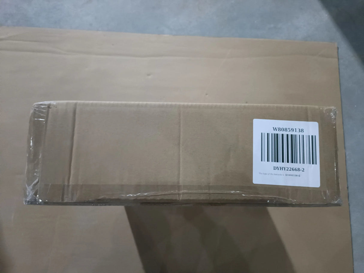 White MDF Kids Wooden Nightstand With Drawer Shelf - Omega Lifestyles