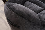 Extra Soft Chenille Memory Foam Bean Bag Chair - Omega Lifestyles