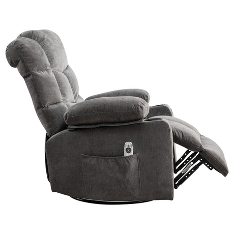 Oversized Soft Massage Recliner Chair With Heating - Omega Lifestyles