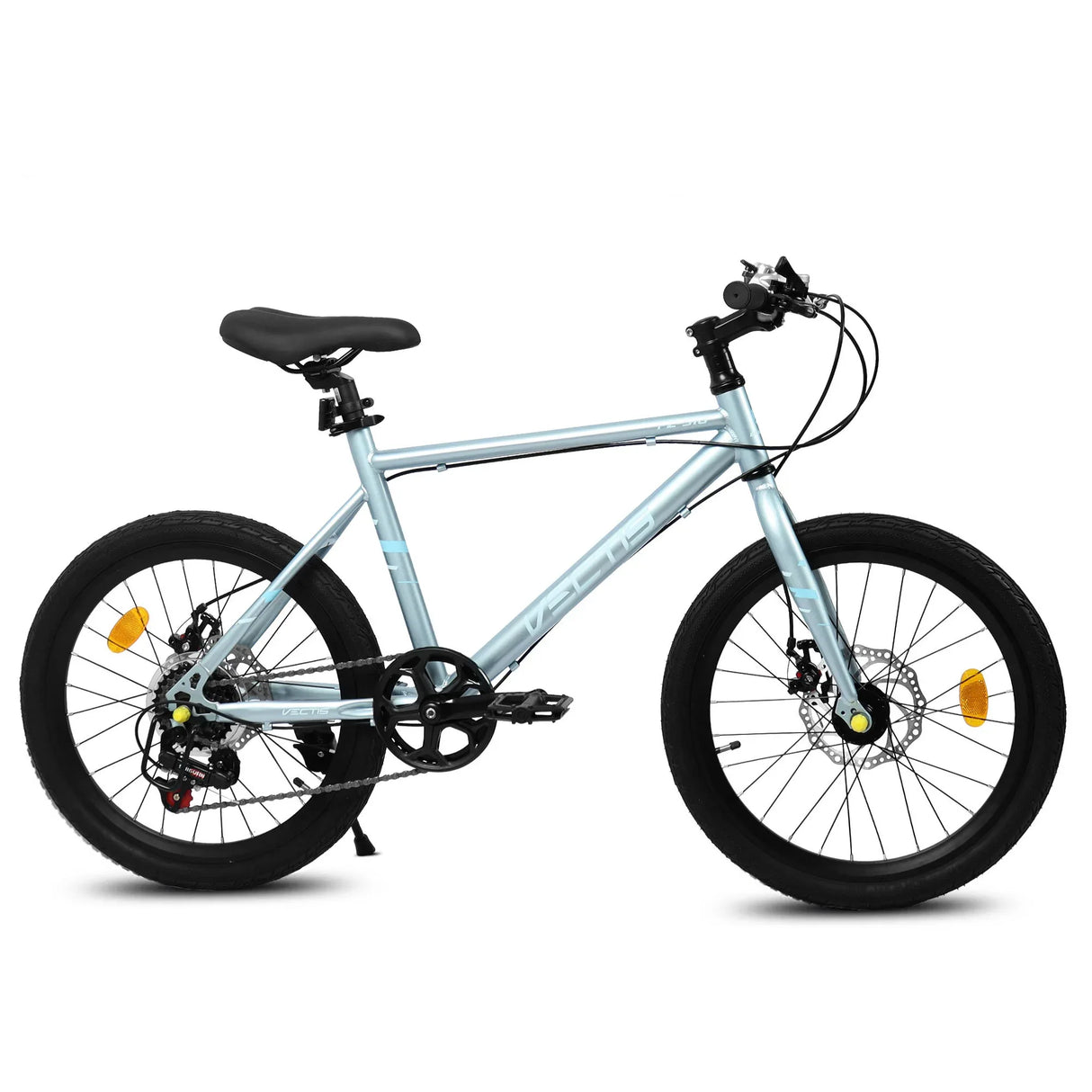 20-Inch Kids Steel Frame 7-Speed Disc Brake Bike - Omega Lifestyles