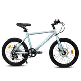 20-Inch Kids Steel Frame 7-Speed Disc Brake Bike - Omega Lifestyles
