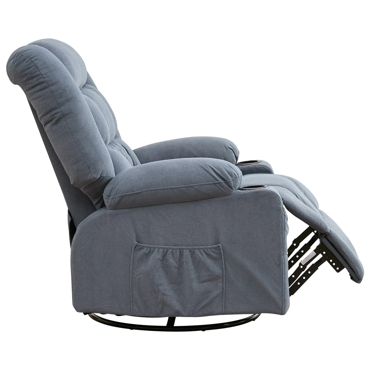 3D Kneading Heated Rocker Recliner Chair With USB Port - Omega Lifestyles