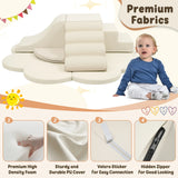 6-Piece Soft Foam Climbing Blocks Activity Play Set - Omega Lifestyles