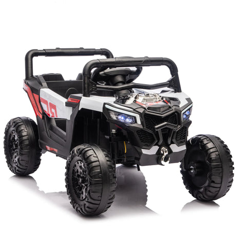 12V Kids Ride On Electric UTV With LED Lights and Music - Omega Lifestyles