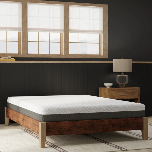 Queen Firm 8-Inch Cooling Memory Foam Mattress With Phase Change Fabric - Omega Lifestyles