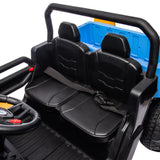 24V Two-Seater Electric Ride On Dump Truck Vehicle - Omega Lifestyles