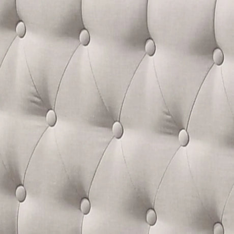 Fabric Twin Daybed With Rollout Trundle And Button Tufted - Omega Lifestyles