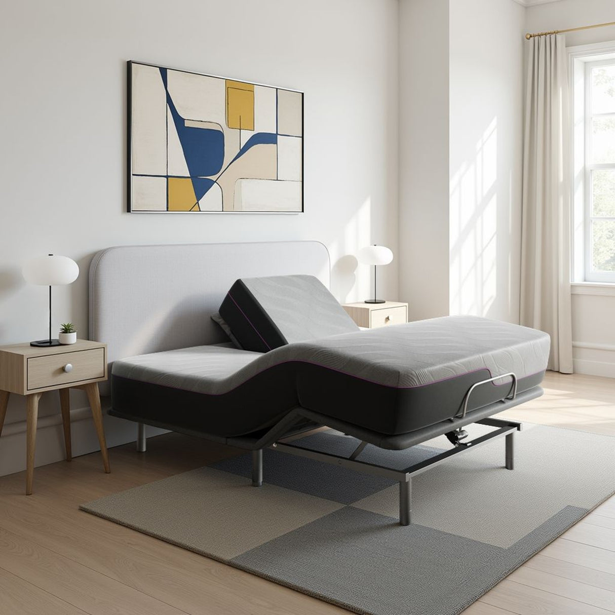 Soft 11-Inch Flex Top Latex Foam Mattress King Bundle