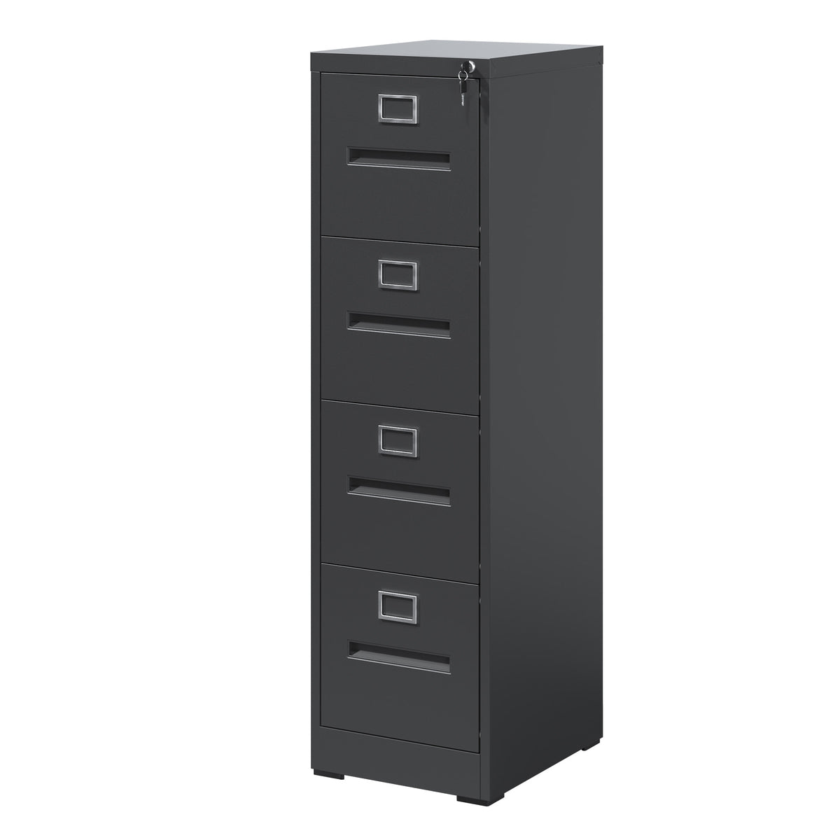 Premium 4 Drawer Locking Metal Vertical File Cabinet