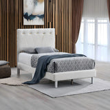 Twin Soft Teddy Bear Fabric Platform Bed Frame - Omega Lifestyles