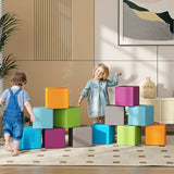 12-Piece Soft Foam Building Blocks Educational Toy Set - Omega Lifestyles