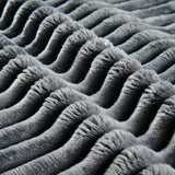 Double-Seater Corduroy Fabric Wood Frame Sofa - Omega Lifestyles