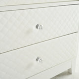 Modern Upholstered Glass Display Cabinet With Adjustable LED Light - Omega Lifestyles