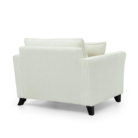 Corduroy Foam Lazyman Single-Person Sofa Chair - Omega Lifestyles