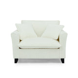 Corduroy Foam Lazyman Single-Person Sofa Chair - Omega Lifestyles