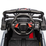 12V Kids Ride On Electric UTV With LED Lights and Music - Omega Lifestyles