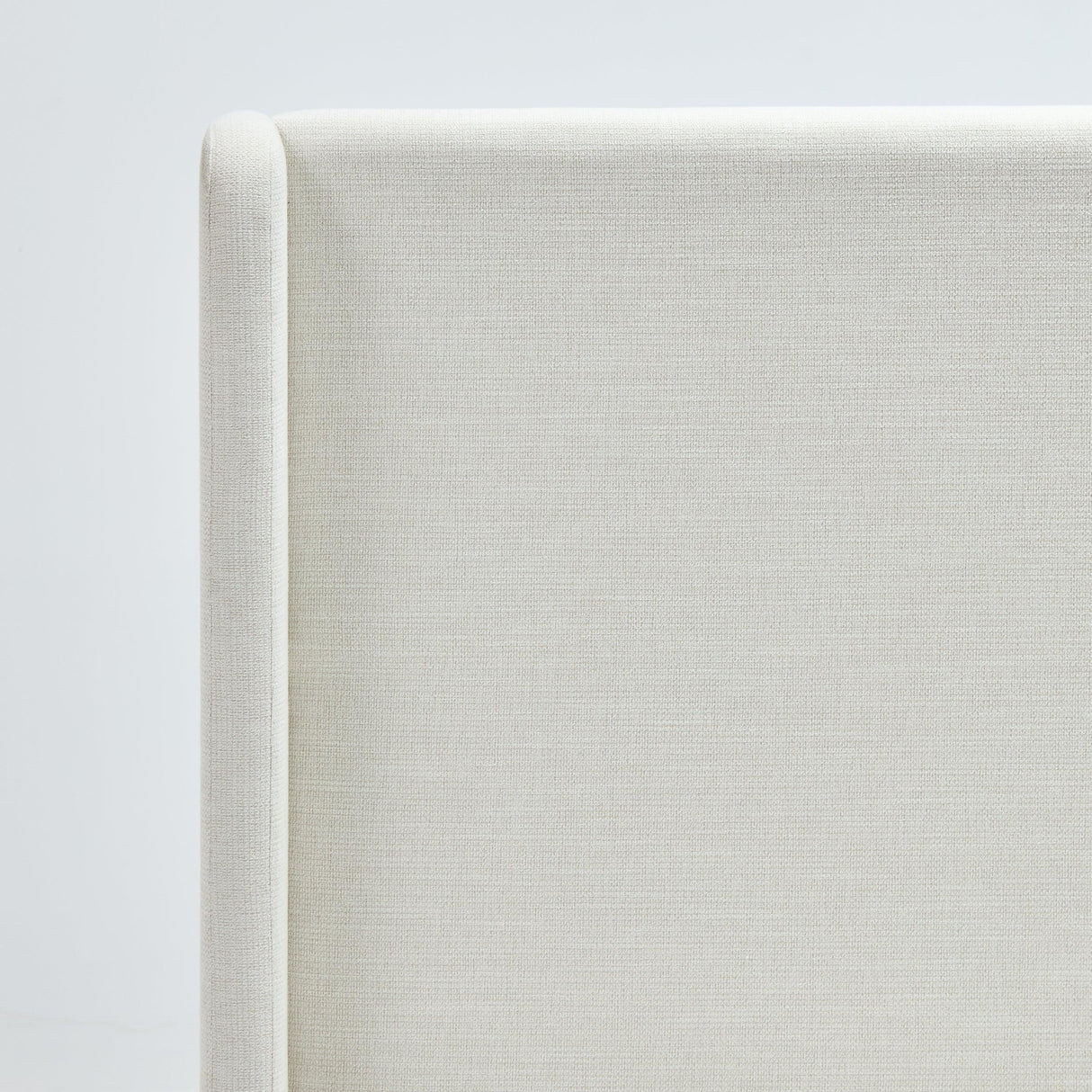 Queen Upholstered Wingback Chenille Fabric Bed Frame - Omega Lifestyles