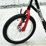 Youth Adjustable Handlebar Scooter With Inflatable Tires - Omega Lifestyles