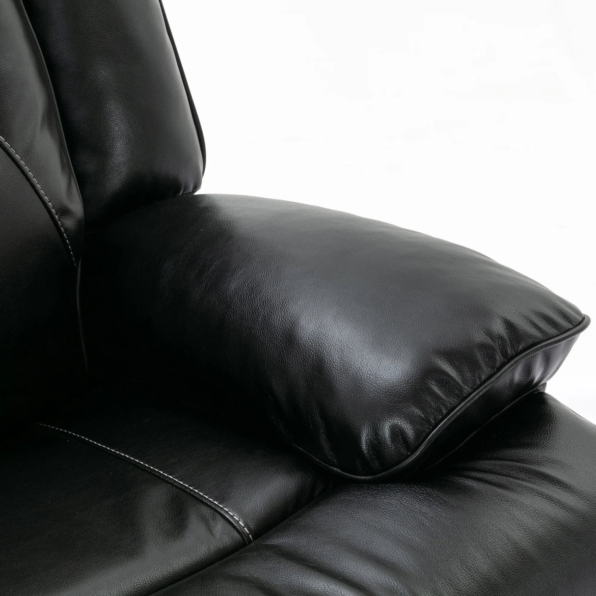 2-Seater Manual Recliner Chair With LED Light Strip - Omega Lifestyles