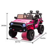 24V Two-Seater Kids Ride On Truck With Bluetooth Remote Control - Omega Lifestyles