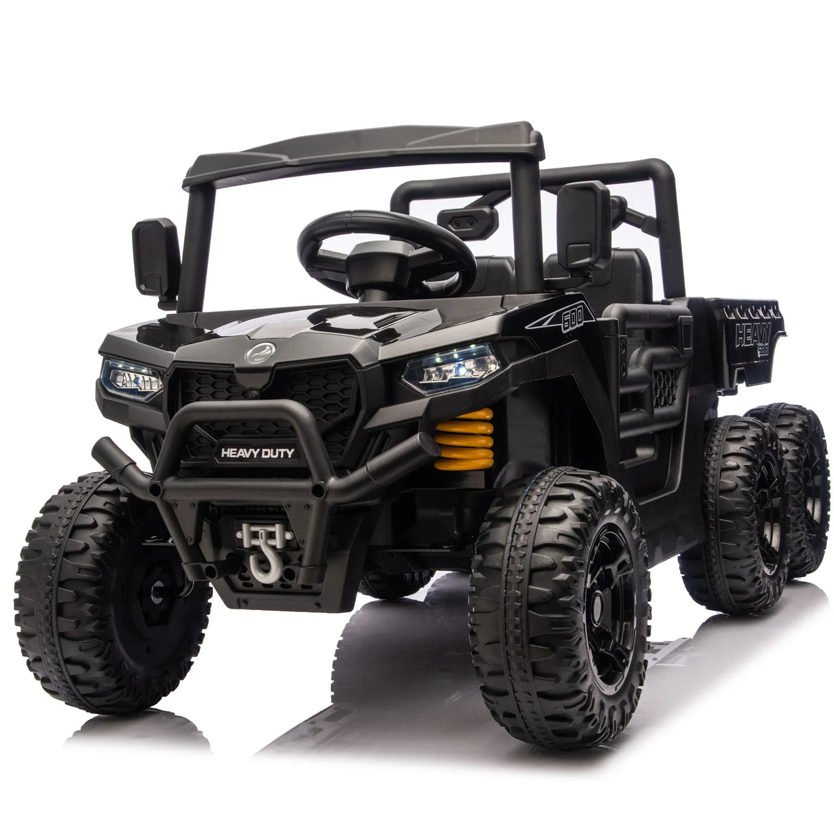 Kids 24V 4WD Six-Wheel Electric Remote Control Truck - Omega Lifestyles