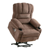 Power Electric Soft Massage Lift Lounge Chair With Heating - Omega Lifestyles