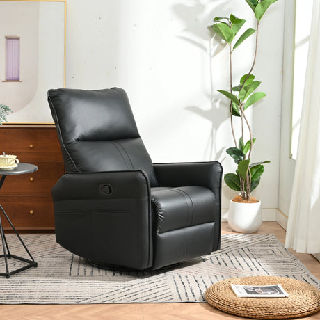 360 Degree Swivel Rocking Recliner Chair With Footrest - Omega Lifestyles