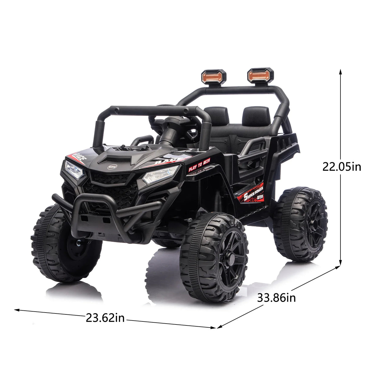 12V Kids Ride On UTV With Remote Control Suspension - Omega Lifestyles
