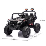 12V Kids Ride On UTV With Remote Control Suspension - Omega Lifestyles