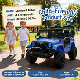 24-Inch 24V Two-Seater Kids Electric Ride On Car - Omega Lifestyles