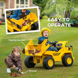 Caterpillar Licensed 12V Ride-On Dump Truck Toy - Omega Lifestyles