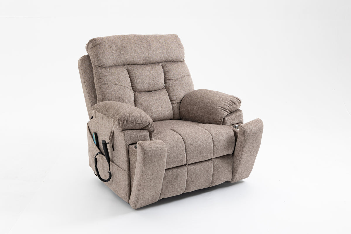 Oversized Electric Lift Massage Chair With Heating