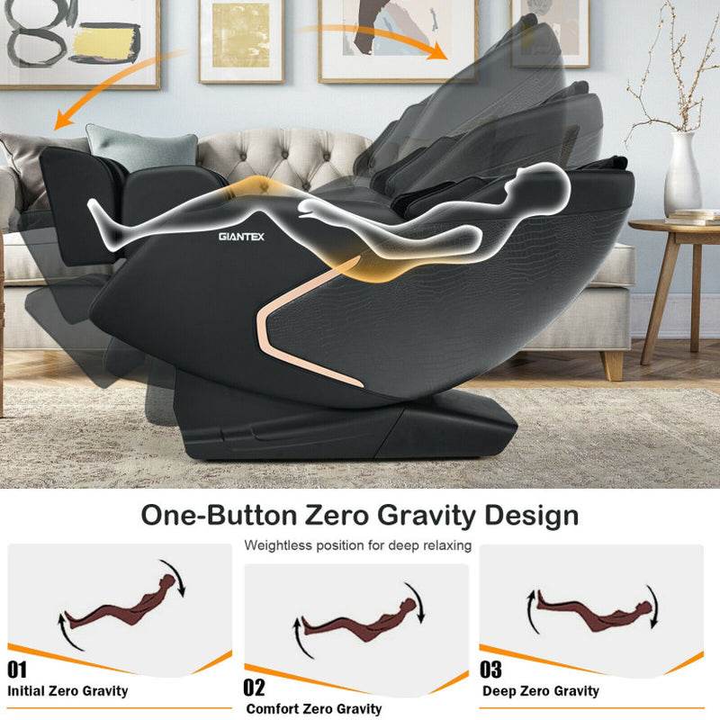 Soothe 10-Full Body Zero Gravity Massage Chair with SL Track Heat