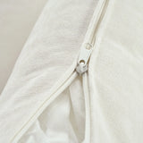 U-Shaped Modular 6-Seat Linen Blend Sofa With Ottomans - Omega Lifestyles