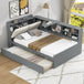 Modern Pine Wood Full Storage Bed Frame With Drawers - Omega Lifestyles