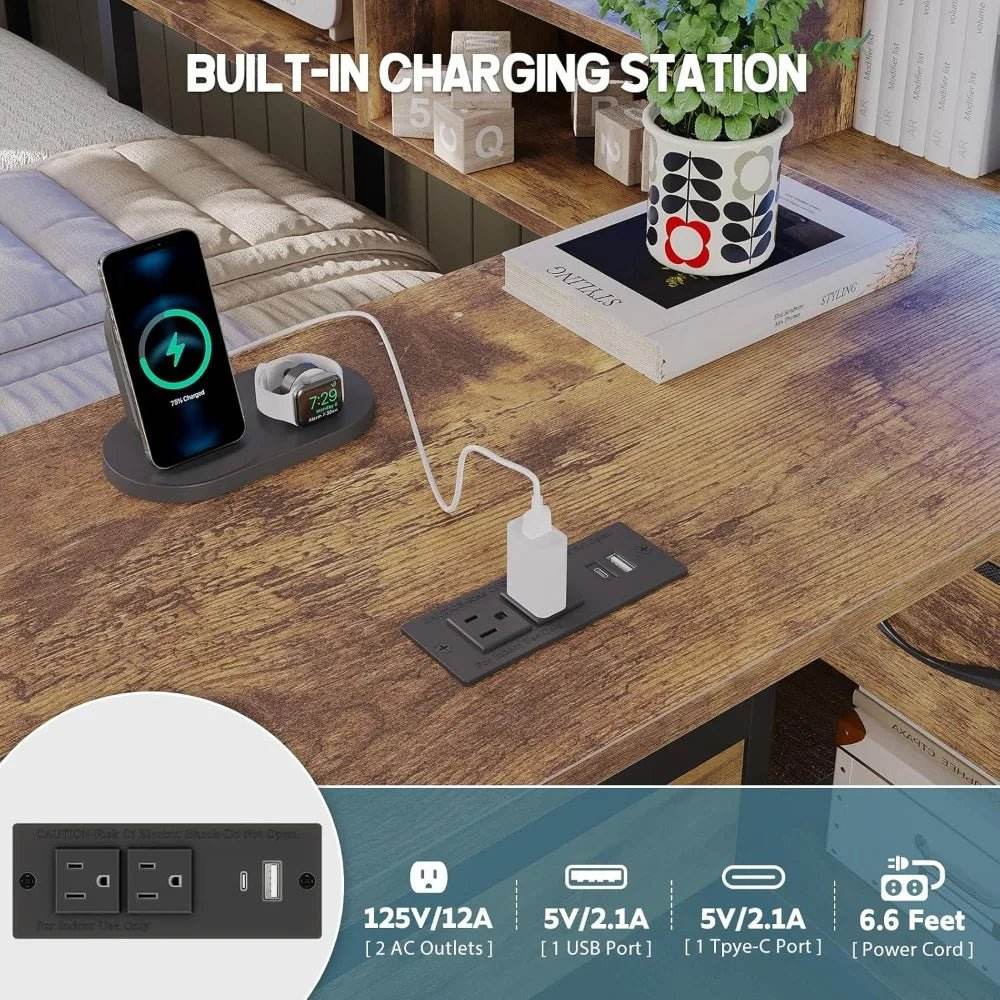 Twin Corner Bed Frame With Storage Bookcase And Desk - Omega Lifestyles