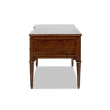 Wooden Executive Desk With Five Soft-Close Drawers - Omega Lifestyles