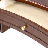Wooden Executive Desk With Five Soft-Close Drawers - Omega Lifestyles