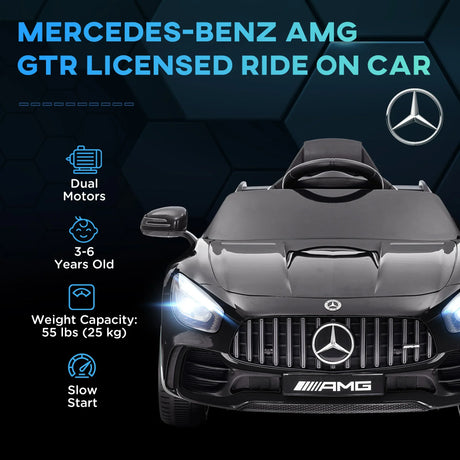 Licensed Mercedes-Benz 12V Kids Electric Ride On Car - Omega Lifestyles